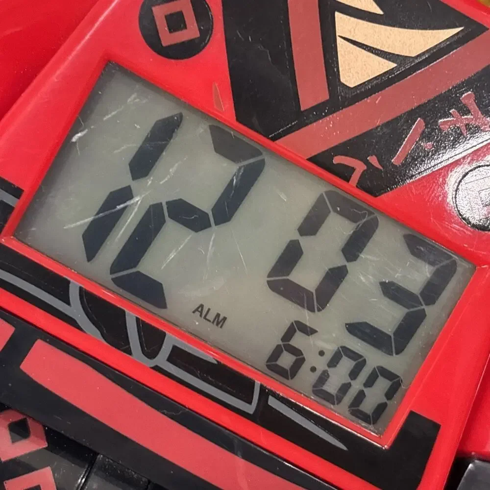 Lego Alarm Clock Ninjago Kai Red Ninja 9